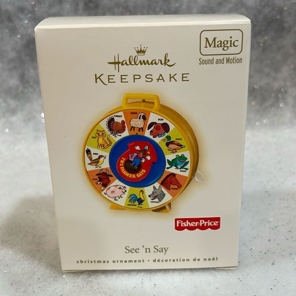 See ‘n Say Hallmark Keepsake Ornament B8